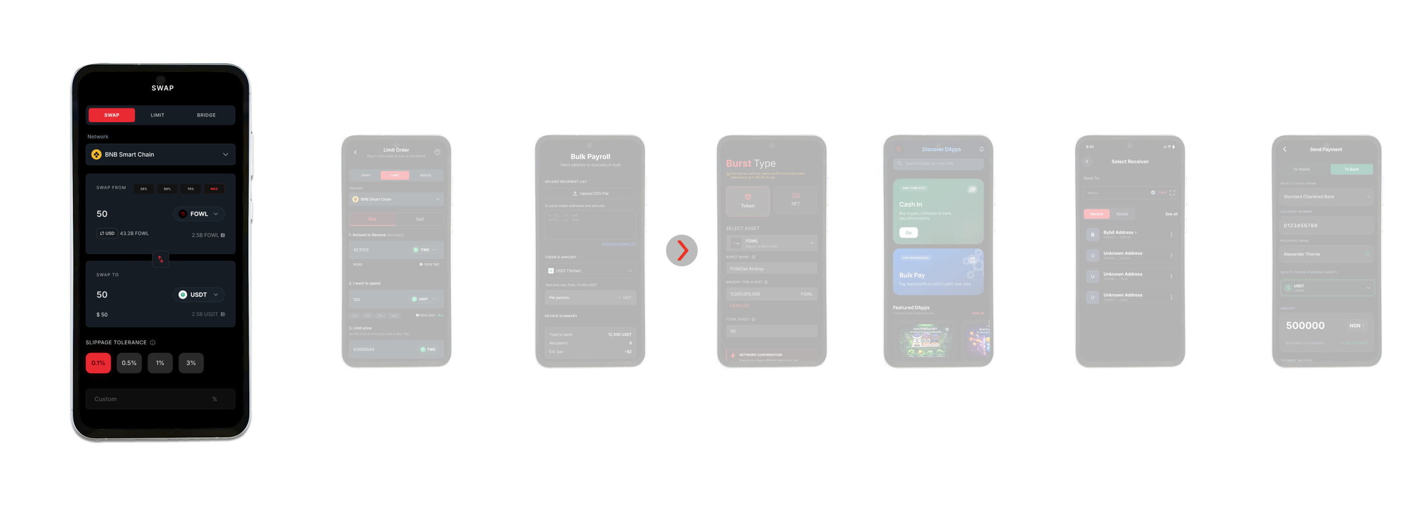 Owllet app experience carousel